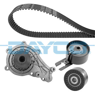 DAYCO KTBWP9140 Рем. комплект ГРМ! с помпой Citroen Berlingo/C3/C4, Ford Focus 1.6HDi/TDCi 03>