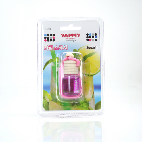 YAMMY L018 Ароматизатор! подвесной, бутылек, аромат 'Squash' 4мл, корея