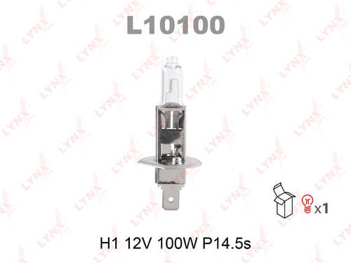 LYNX L10100 Лампа! (H1) 12V 100W P14.5S