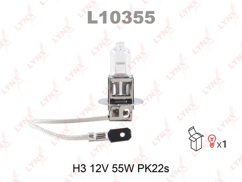 LYNX L10355 Лампа накаливания, основная фара