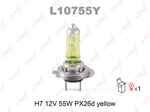 LYNX L10755Y Лампа накаливания, противотуманная фара