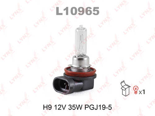 LYNX L10965 H9 12V65W PGJ19-5 лампа auto