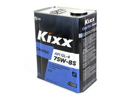 KIXX L271744TE1 Масло трансмисс. GEARTEC GL-4 75W-85 4L (GEAR OIL HD)