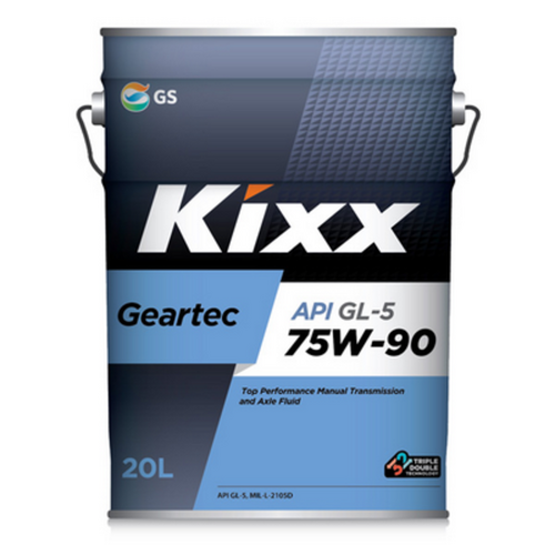KIXX L2962P20E1 Масло трансмиссионное Kixx GEARTEC 75w-90 API GL-5 20л