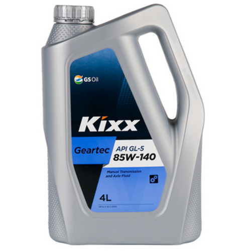 KIXX L2984440E1 Трансмиссионное масло GEARTEC 85W-140 GL-5 (Полусинтетическое, 4л)