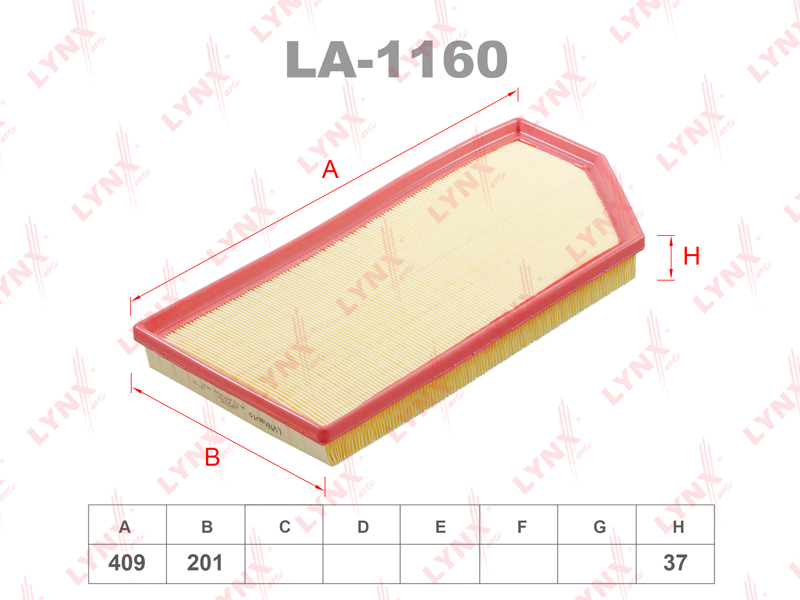 LYNX LA-1160 Фильтр воздушный