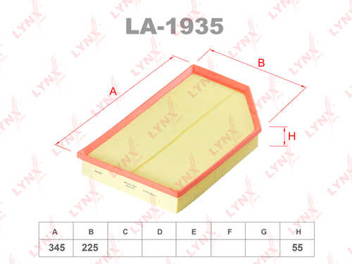 LYNX LA-1935 Фильтр воздушный