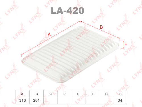 LYNX LA-420 Воздушный фильтр