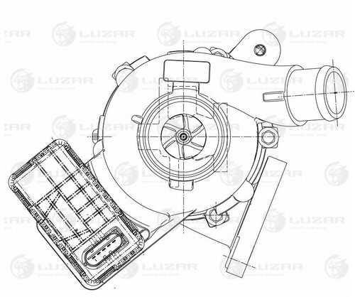 LUZAR LAT 1012 Турбокомпрессоры