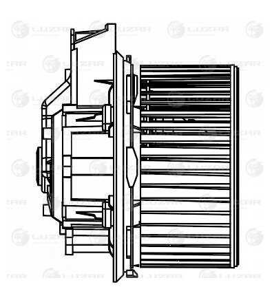 LUZAR LFH 1095 Электровентилятор отопителя