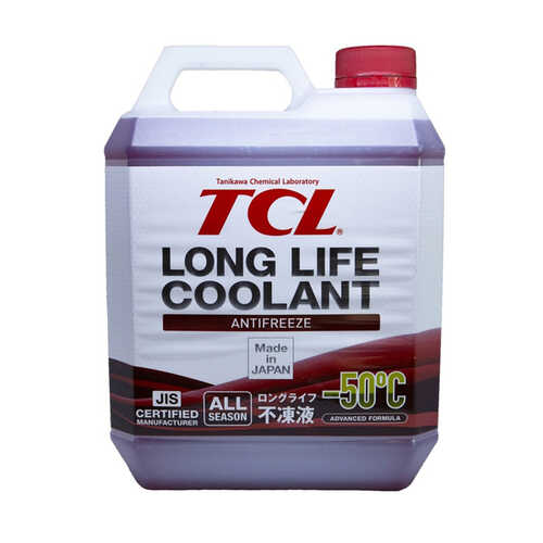 TCL LLC01212 Антифриз LLC -50C красный, 4 л