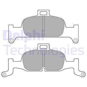 DELPHI LP3239 GDB2126 колодки дисковые передние! Audi A4/A5/Q5 15>