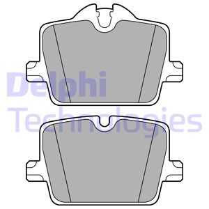 DELPHI LP3605 Brake Pad Set, disc brake