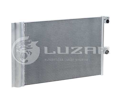 LUZAR LRAC 0123 Радиатор кондиционера с ресивером ВАЗ 2123, Chevrolet Niva 02>