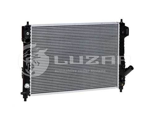 LUZAR LRC 05180 Радиатор системы охлаждения! Chevrolet Aveo T250 1.4 08>