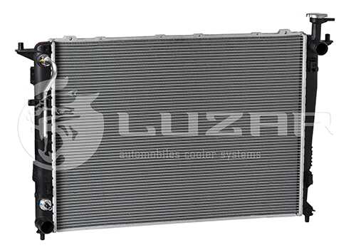LUZAR LRc 081P7 Радиатор системы охлаждения! АКПП KIA Sorento 2.4i 10>