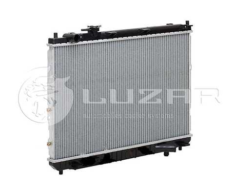 LUZAR LRC08FA Радиатор системы охлаждения! Kia Carens 99>