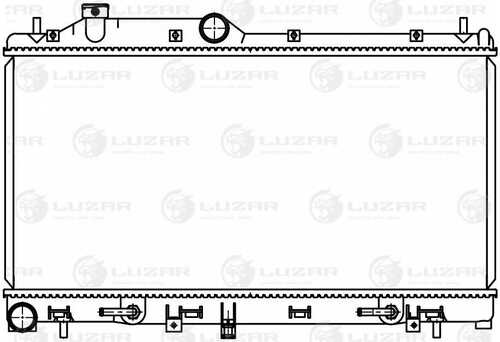 LUZAR LRC 22113 Радиаторы охлаждения