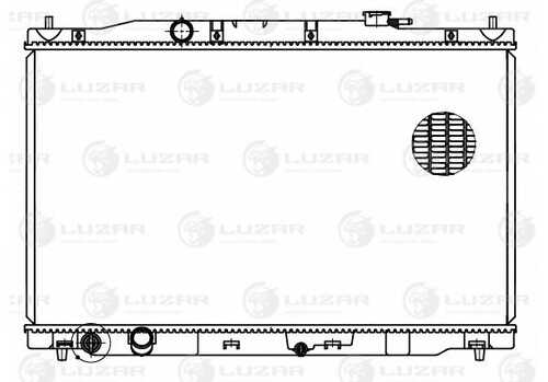 LUZAR LRC2315 Радиатор охл. для а/м Honda CR-V (12-) 2.4i (LRc 2315)