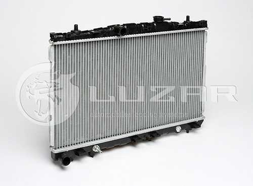 LUZAR LRCHUEL002D2 Радиатор системы охлаждения! Hyundai Coupe/Elantra 2.0 01>