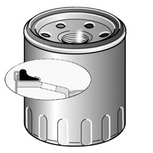 PURFLUX LS 301 Фильтр масляный! Hyundai Atos/Getz, KIA Cerato/Shuma/Rio/Picanto 1.0i-2.0 98>