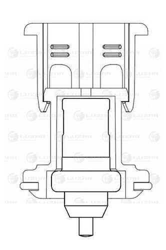 LUZAR LT 1834 Термостат! VW Golf VI/Jetta/Passat B7/Tiguan 1.4TSi 05>, Skoda Octavia A5/Superb II 04>