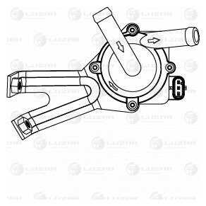 LUZAR LWP 2619 Насос электрический! BMW X5 (E53)/5 (E39) 95>