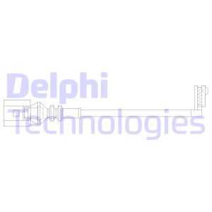 DELPHI LZ0328 Датчик износа тормозных колодок пер./ зад.! VW Crafter 2016>