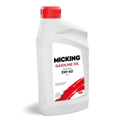 MICKING M2133 Micking Gasoline Oil MG1 5W-40 SP synth. 1л.