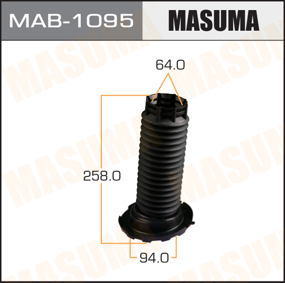 MASUMA MAB1095 Пыльник стоек! Lexus ES200/ES250/ES300H/ES350 15>