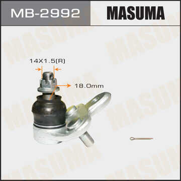 MASUMA MB-2992 Опора шаровая нижняя! Toyota Corolla 92-95