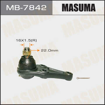 MASUMA MB7842 Опора шаровая нижняя! Mitsubishi L200 2.5 DiD 06>