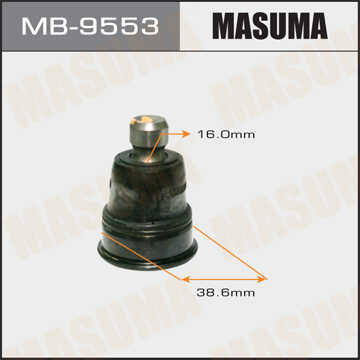 MASUMA MB9553 Опора шаровая нижняя! Nissan Murano/Qashqai 05>
