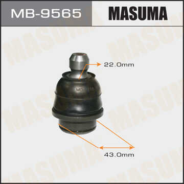 MASUMA MB9565 Опора шаровая! Nissan Pathfinder R51M 05-13;Шаровая опора front low PATHFINDER/ R51M (1/24) посадочный диаметр 43!