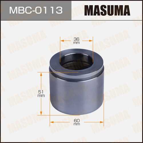 MASUMA MBC-0113 Поршень тормозного суппорта d-60, P605103 front