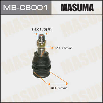 MASUMA MBC8001 Опора шаровая! Subaru Tribeca all 06>