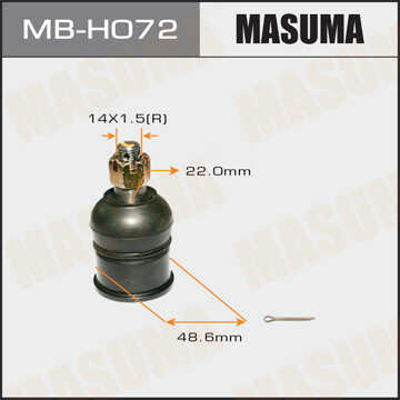 MASUMA MB-H072 Опора шаровая нижняя! Honda Accord 2.0-2.4/2.2Di 08>