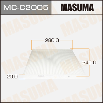 MASUMA MCC2005 Фильтр салона! Infiniti JX35/QX60 Hybrid, Nissan Murano 12>