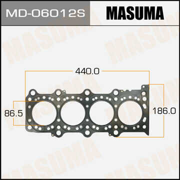 MASUMA MD06012S Прокладка головки блока! Suzuki Liana/SX4