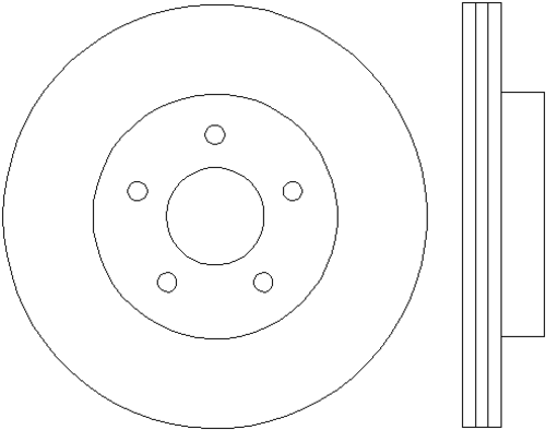 MINTEX MDC1937 Brake Disc