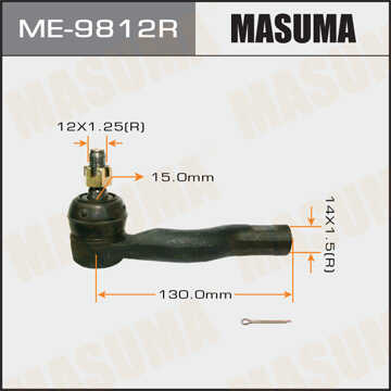 MASUMA ME-9812R Наконечник рулевой правый! Toyota Celica 1.8 16V 99>
