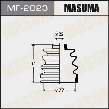 MASUMA MF2023 пыльник ШРУСа наружного! Mitsubishi Lancer 1.3i/1.5i/1.6i/2.0D 88-96