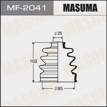 MASUMA MF2041 Пыльник ШРУСа! Ford Probe, Mazda 323/626, Nissan Primera, Toyota Carina 85>