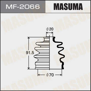MASUMA MF2066 Комплект пыльника ШРУСа наружного! Mazda 323 1.3/1.3 16V/1.7D 92-02