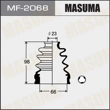 MASUMA MF2068 Пыльник ШРУСа! Mazda Familia 90-99, Mitsubishi Lancer 91-07