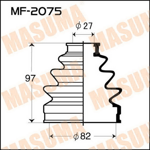MASUMA MF-2075 Привода пыльник '
