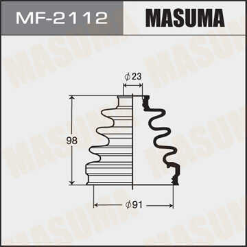 MASUMA MF2112 Пыльник ШРУСа наружного! Honda Accord/Prelude 1.8i-3.0i 89>