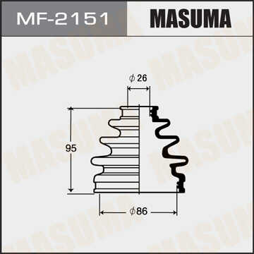 MASUMA MF2151 Пыльник ШРУСа наружного! Toyota Camry 2.0 89-92/Hi-Ace/Hi-Lu