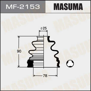 MASUMA MF2153 Пыльник ШРУСа наружного! Toyota Camry 2.0/2.5/3.0 87-92/Celica 2.0Ti 86>
