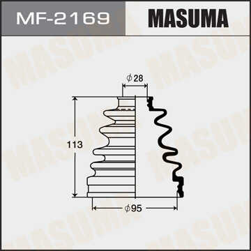 MASUMA MF2169 Пыльник ШРУСа наружного! Toyota Camry 2.0 89-92/Hi-Ace/Hi-Lu